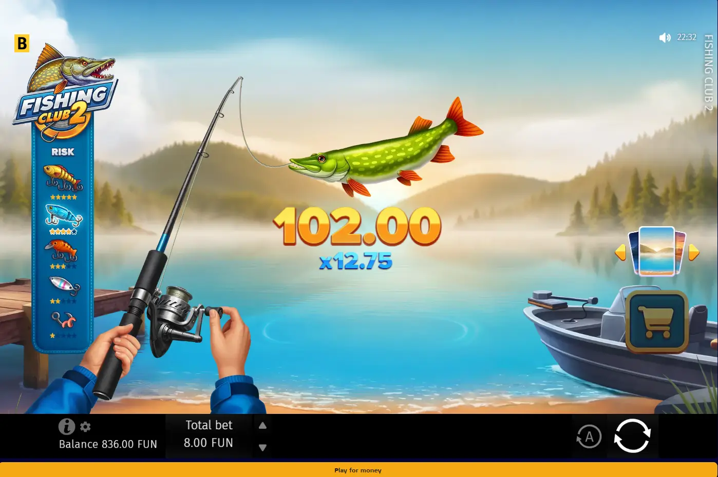 Fishing Club 2 Game Screenshot