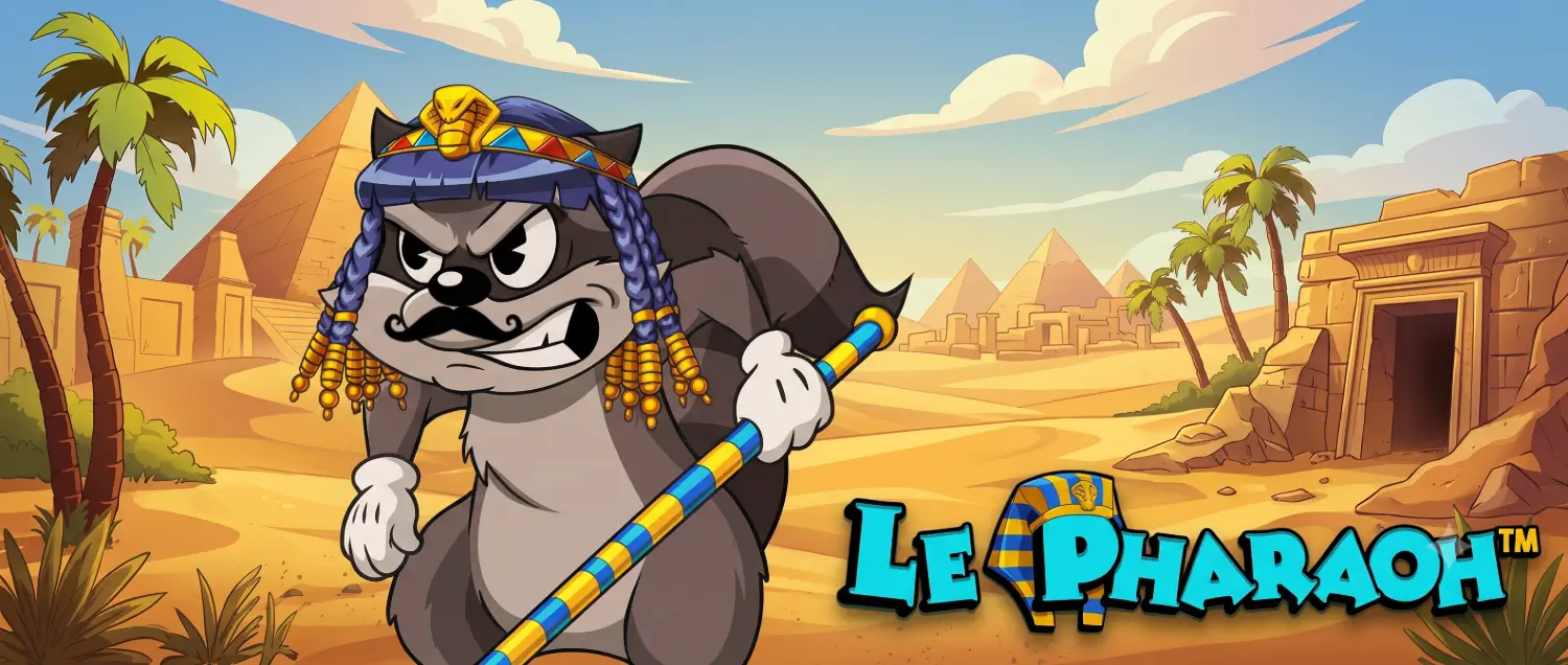Le Pharaoh Game Banner