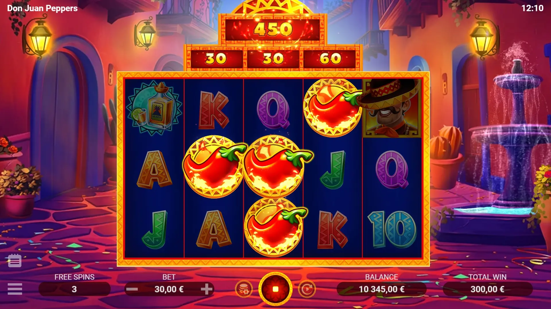 Don Juan Peppers Game Screenshot