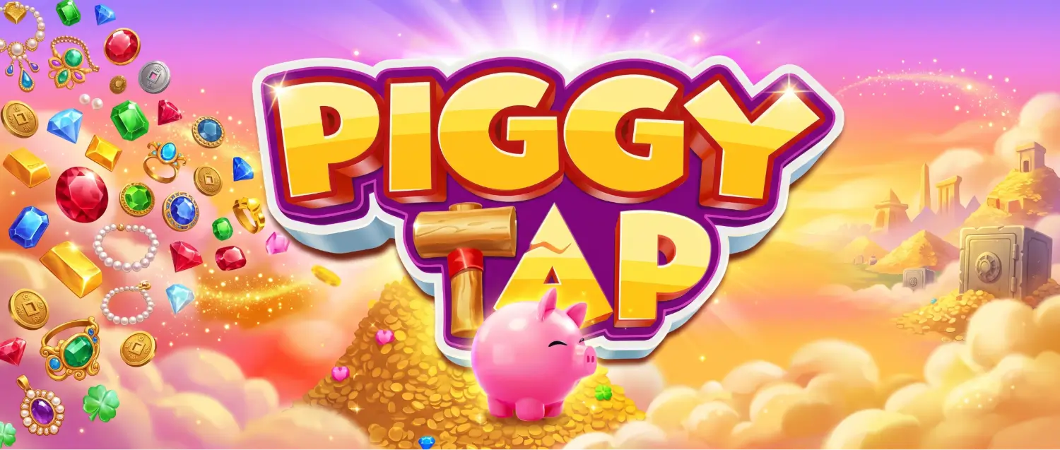 Piggy Tap Game Banner
