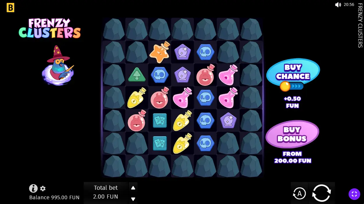 Frenzy Clusters Game Screenshot