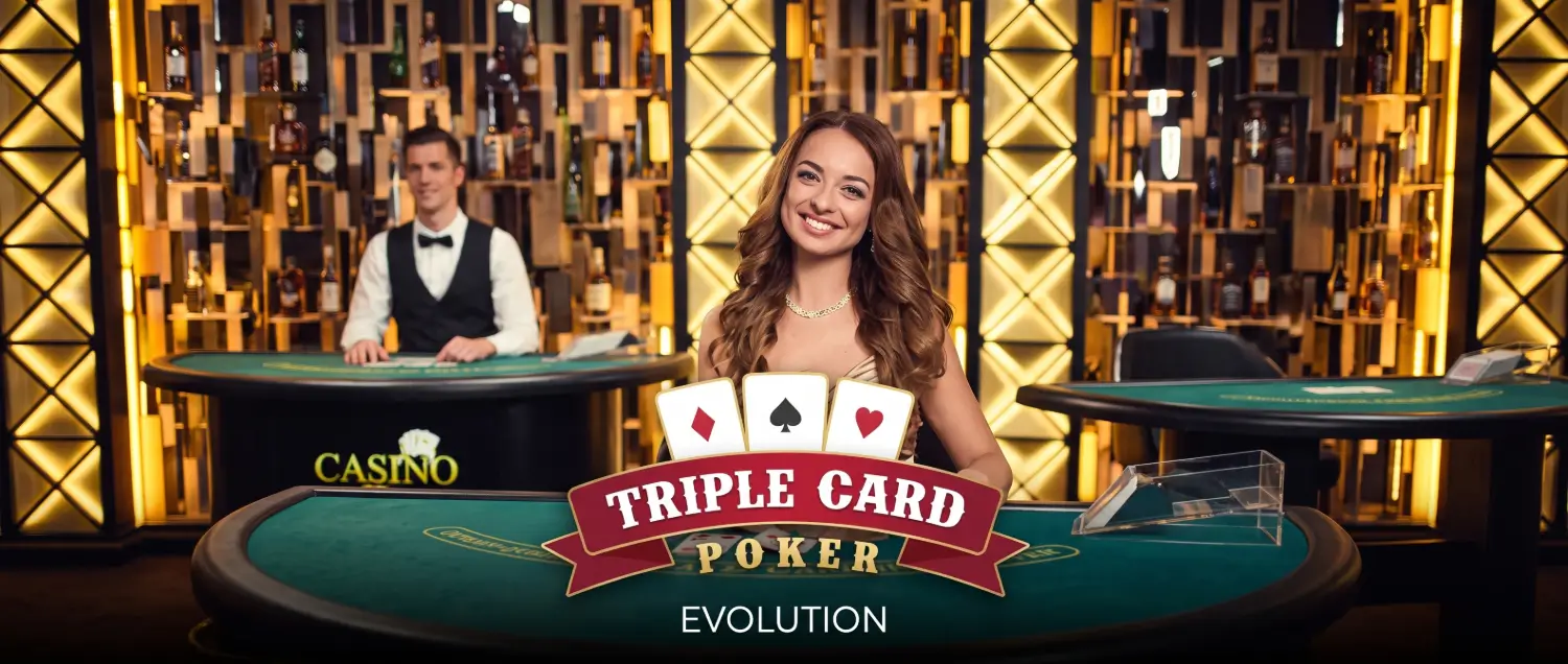 Triple Card Poker by Evolution